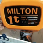 MILTON ELECTRIC CHAIN HOIST 1 TON X 6 METER 3PHASE 1FALL KODE : LHHG01-01S 1