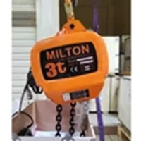 MILTON ELECTRIC CHAIN HOIST 3 TON X 6 METER 3PHASE 1FALLS KODE : LHHG03-01S