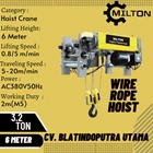 MILTON WIRE ROPE HOIST Lifting Height 6 m 3