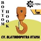 MILTON BOTTOM HOOK HOIST CAP. 2 TON 1