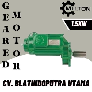 milton end carriage geared motor 1.5KW*M4