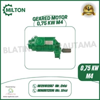 GEARED MOTOR MILTON 0.75 KW M4