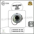 MILTON BRAKE SET INCLUDING BRAKE DISC FOR HOIST CAPACITY 6.3 TON 1