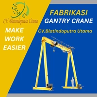 Fabrikasi Gantry Crane Hoist crane