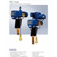 KUKDONG ELECTRIC CHAIN HOIST TYPE KD1 Cap. 1T - 6m