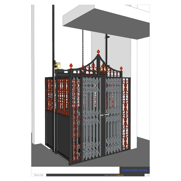 price and specifications of the freight elevator