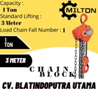 chain bloc capacity 1 tons 3 meters 3