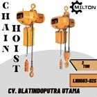 electric chain hoist 3 ton MILTON 1