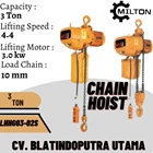 electric chain hoist 3 tons MILTON 3