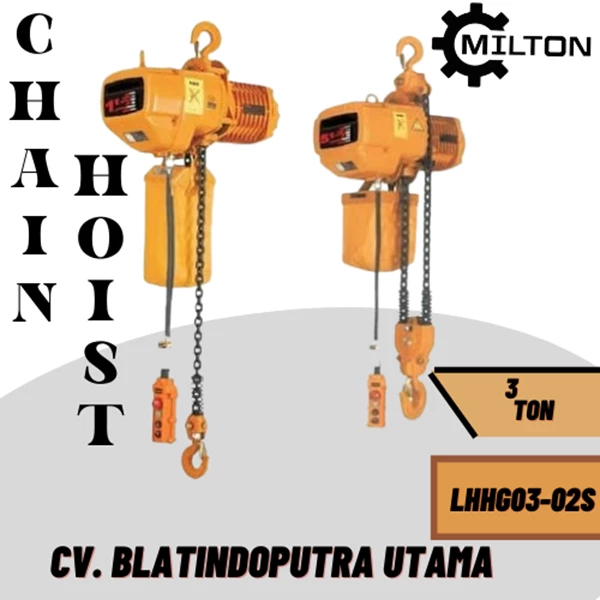 electric chain hoist 3 ton MILTON