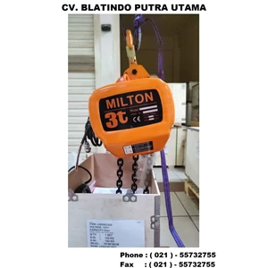 Hoist Crane 3 Ton MILTON